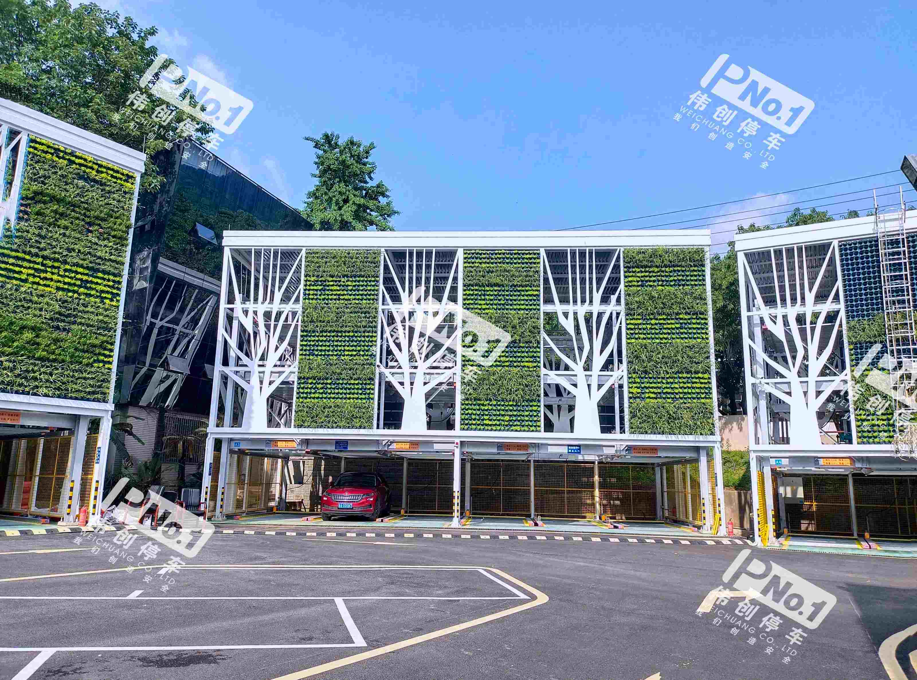 重慶市崇文路口立體停車庫(kù)